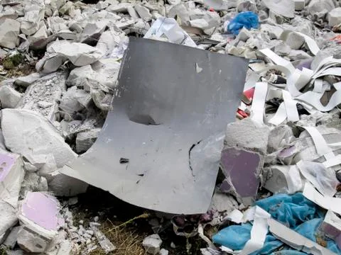 Construction waste Stock Photos