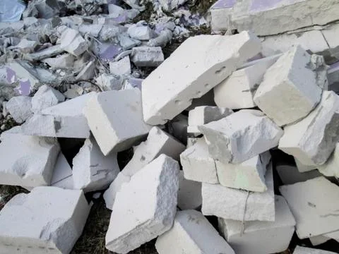 Construction waste Stock Photos