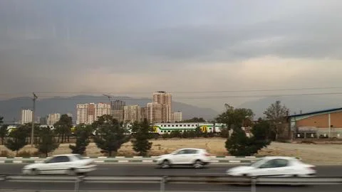 Construction of west of tehran Stock Photos