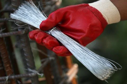 Construction wire Foto stock