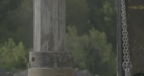 Construction work, construction machine Stock Footage 305641782