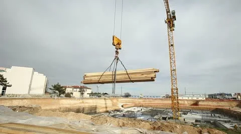 Construction work Stock Footage 21981376