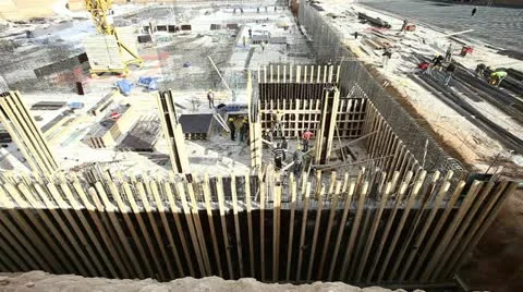 Construction work Stock Footage 21981482
