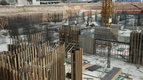 Construction work Stock Footage 22008666