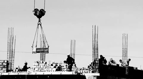 Construction work Stock Footage 29927211