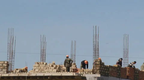 Construction work Stock Footage 29928725