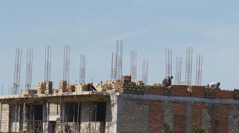 Construction work Stock Footage 29936700