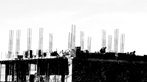 Construction work Stock Footage 29937693