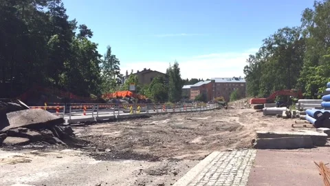 Construction work Stock Footage 136122219