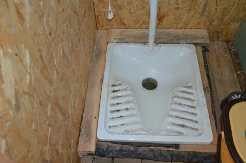 Construction work of a home master in the interior Stock Photos