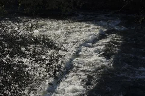 Construction work of hydraulic engineering Stock Photos