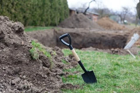 Construction work. Foto stock