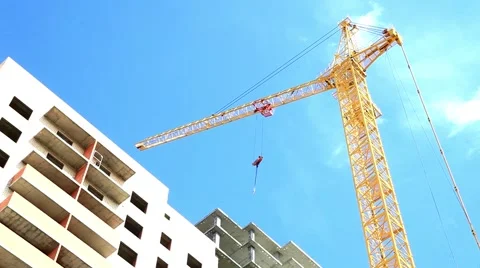 Construction work site Stock Footage 42702947