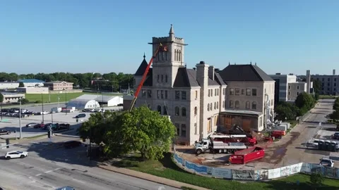 Construction Work on Springfield City Hall Видео 316648843