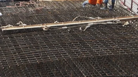 Construction work on street Stock Footage 62641222