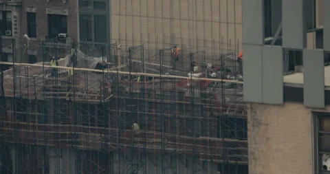 Construction Work Timelapse 스톡 동영상 118007955