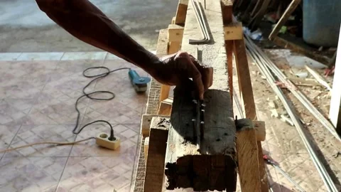 Construction worker #15 Stock Footage 205280140