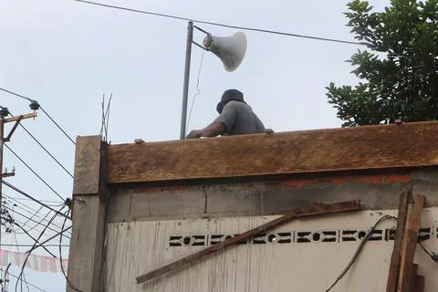 Construction worker #3 Foto stock