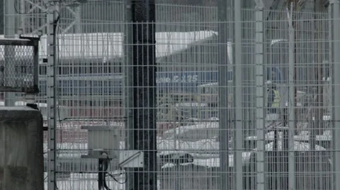 Construction worker in Chernobyl nuclear plant Stock Footage 59770266