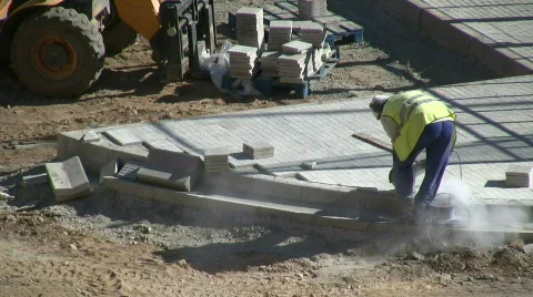 Construction worker Stock Footage 777048