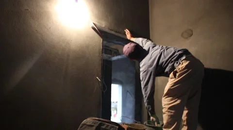 Construction worker. Stock Footage 46457669