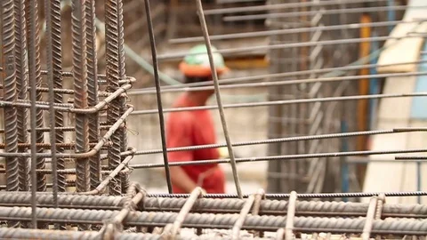 Construction worker Stock Footage 77100119