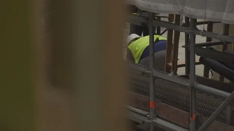 Construction worker  Stock Footage 93202447