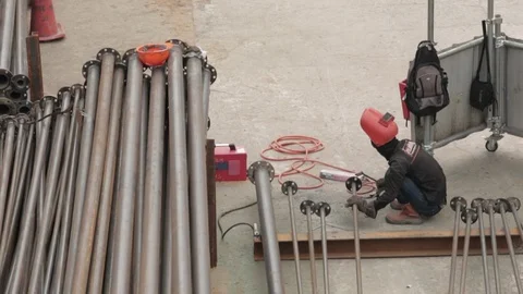 Construction worker Stock Footage 116528363