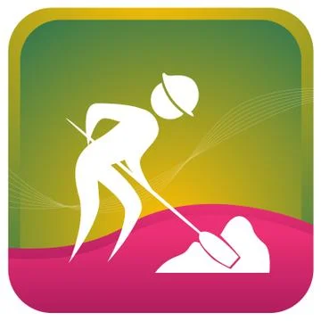 Construction worker  Illustrazione stock