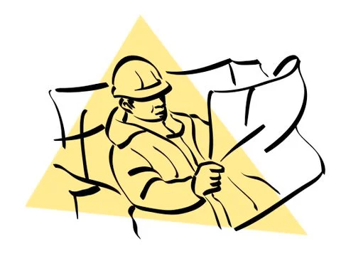 Construction worker Stock Illustration
