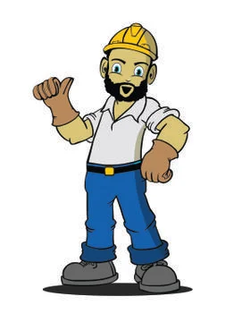 Construction worker Stock Illustration