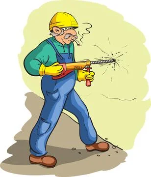 Construction worker Stock Illustration