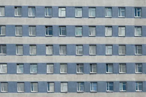 Construction Worker Installing New Windows In House Stock Photos