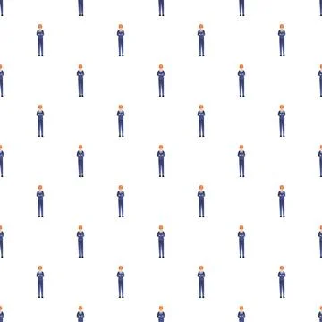 Construction worker pattern background for industry or safety Illustrazione stock