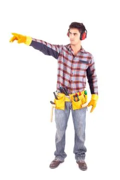 Construction worker Stock Photos
