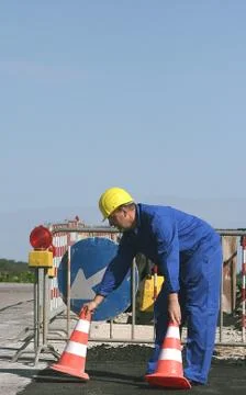 Construction worker Stock-Fotos