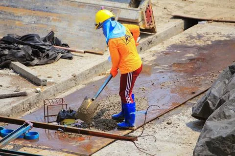 Construction worker Stock-Fotos