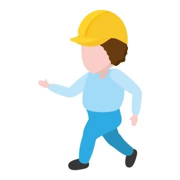 Construction worker professional Illustrazione stock