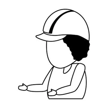 Construction worker professional 스톡 일러스트