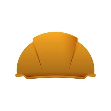 Construction worker profile Stock Illustration