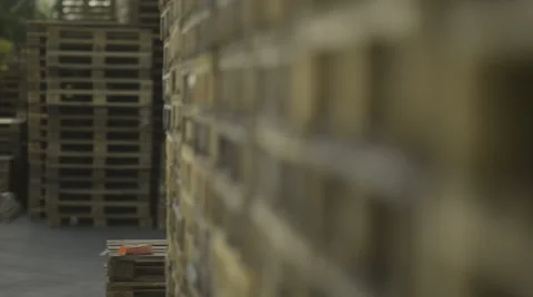 Construction worker sitting on pellets for a break; Full HD Photo JPEG Stock Footage 40758248