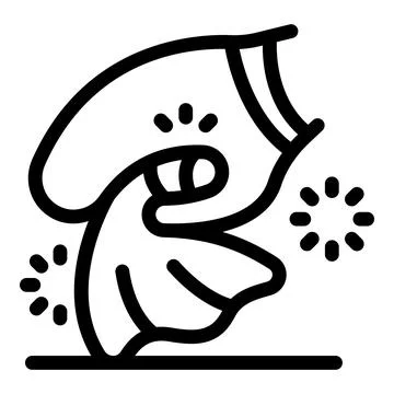 Construction worker using nail gun on wood surface Illustrazione stock