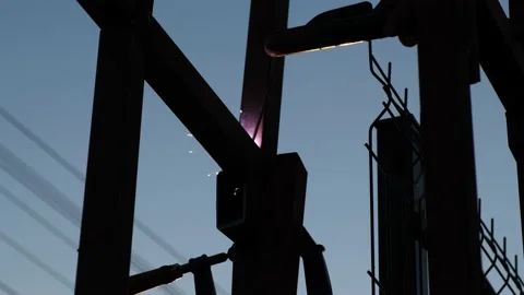 Construction Worker Welding 動画素材 222816689