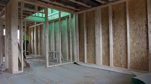 Construction worker working on job site Stock Footage 48771838