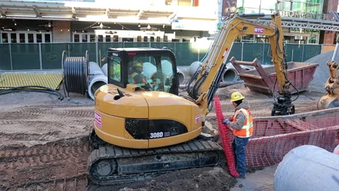 Construction workers 16th Stock Footage 219888758