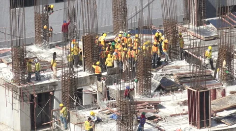 Construction Workers After a Meeting 動画素材 62089528