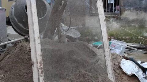 Construction workers in the field. Stock Footage 46459422