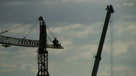 Construction workers Stock Footage 270699