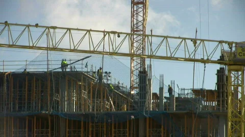 Construction workers Stock Footage 289314