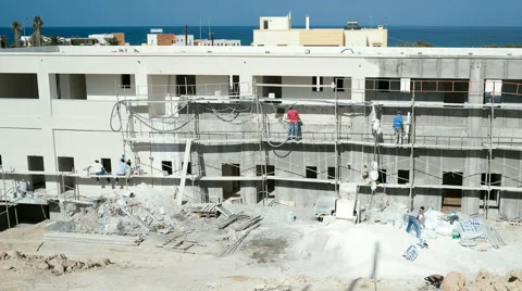 Construction workers Stock Footage 957636